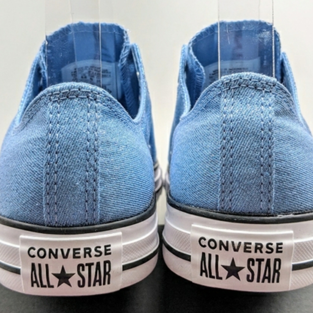 2 FOR 80 Converse Glitter Blue Galaxy - Picture 4 of 6